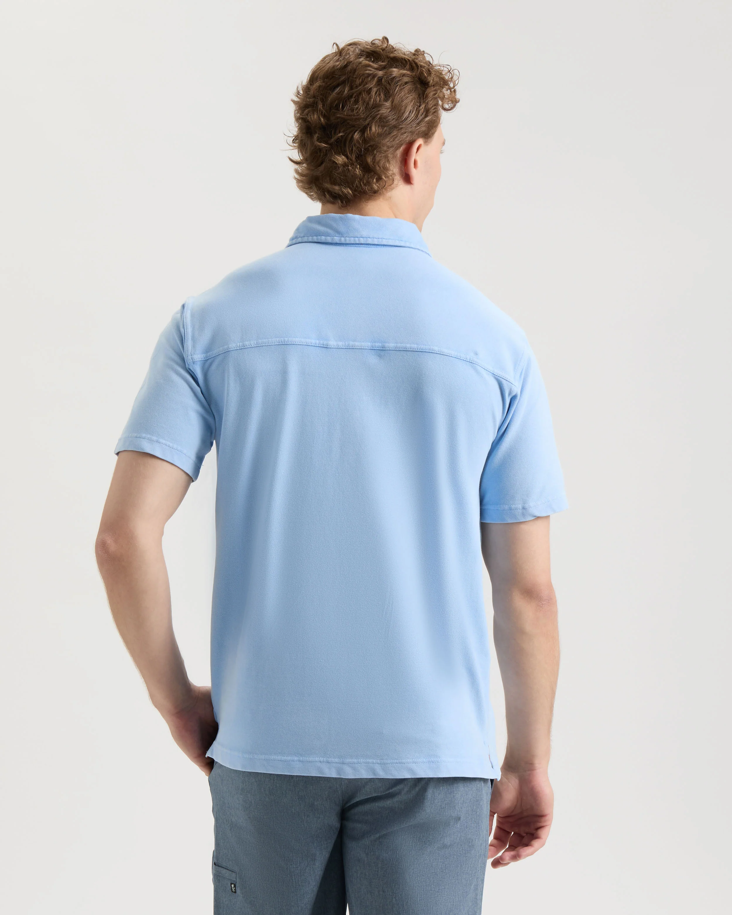 Men's Tidal Shift Woven Short Sleeve Shirt - Image 5