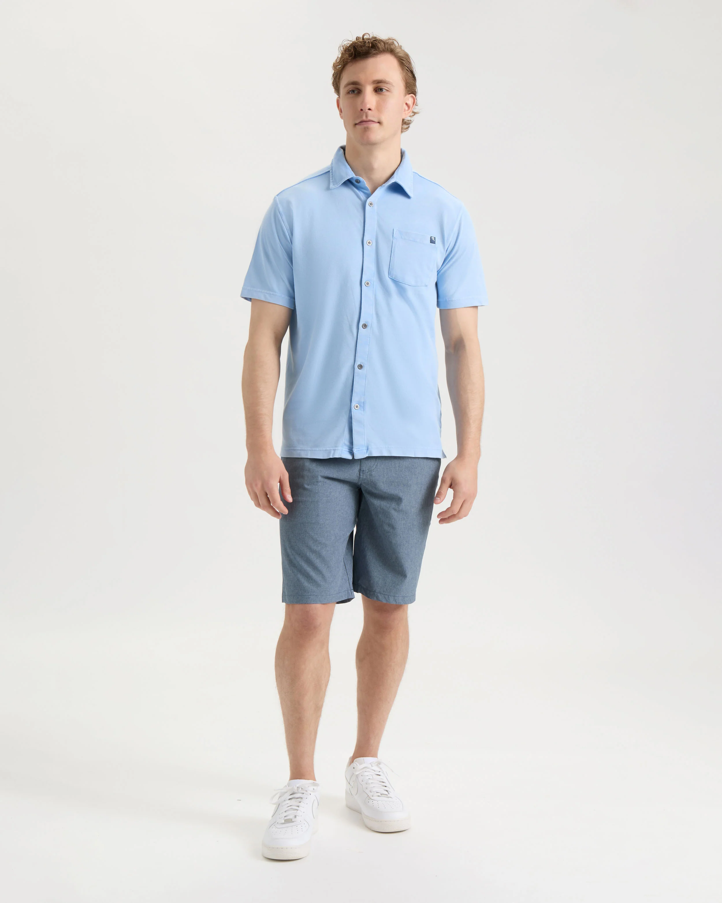 Men's Tidal Shift Woven Short Sleeve Shirt - Image 7
