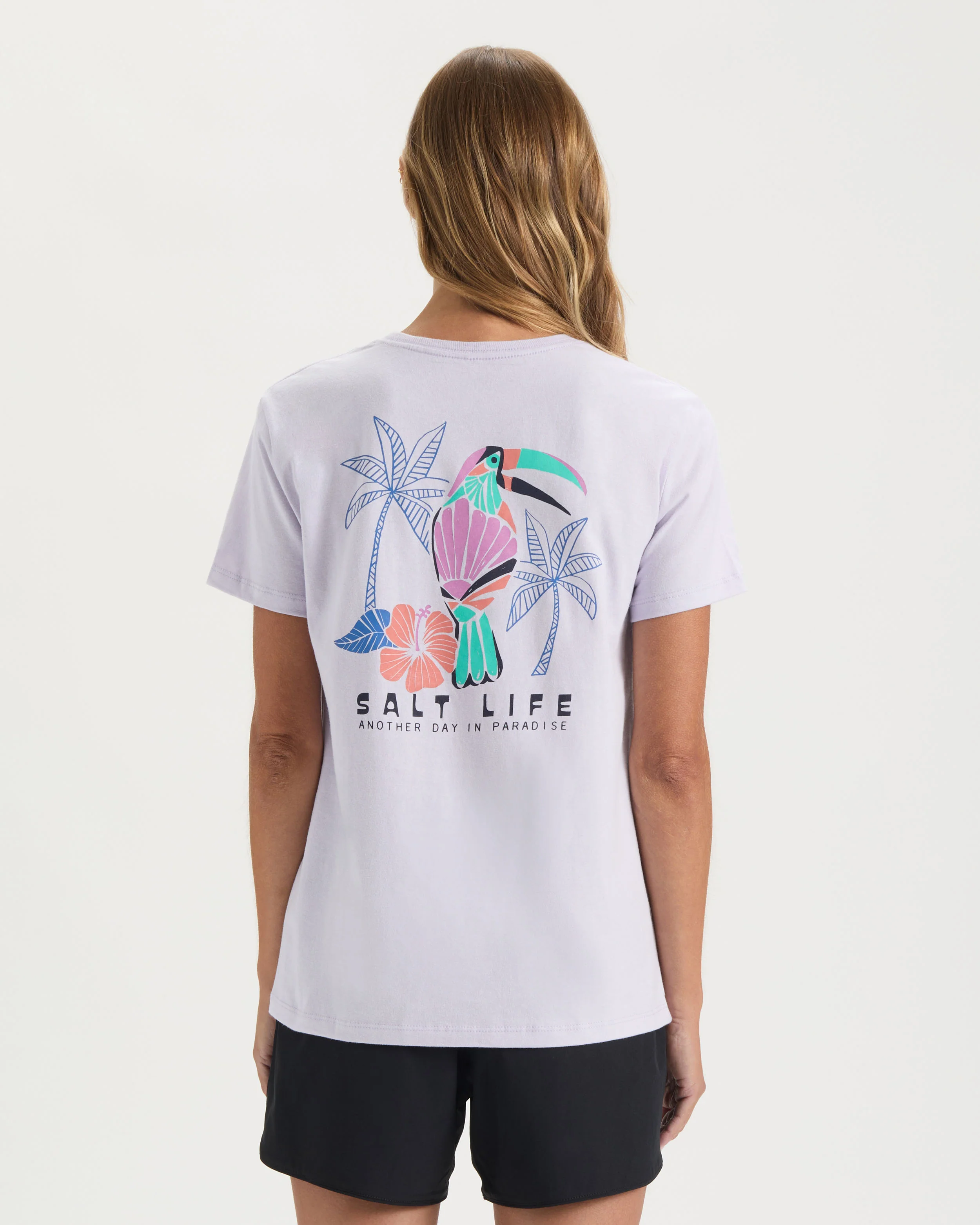 Women’s Toucan Palms Short Sleeve Tee - Image 4