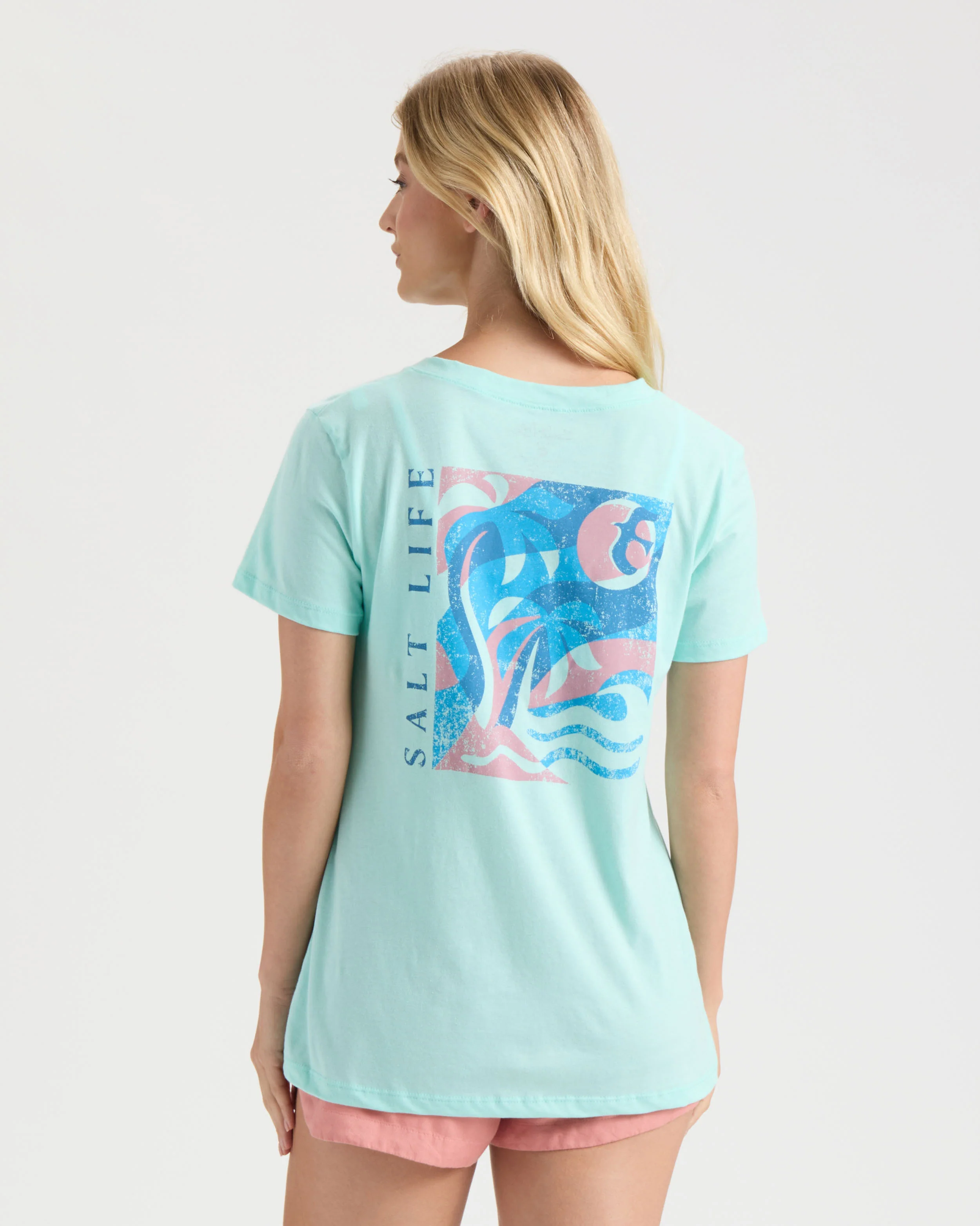 Women's Tropic Sway Short Sleeve Shirt - Image 3