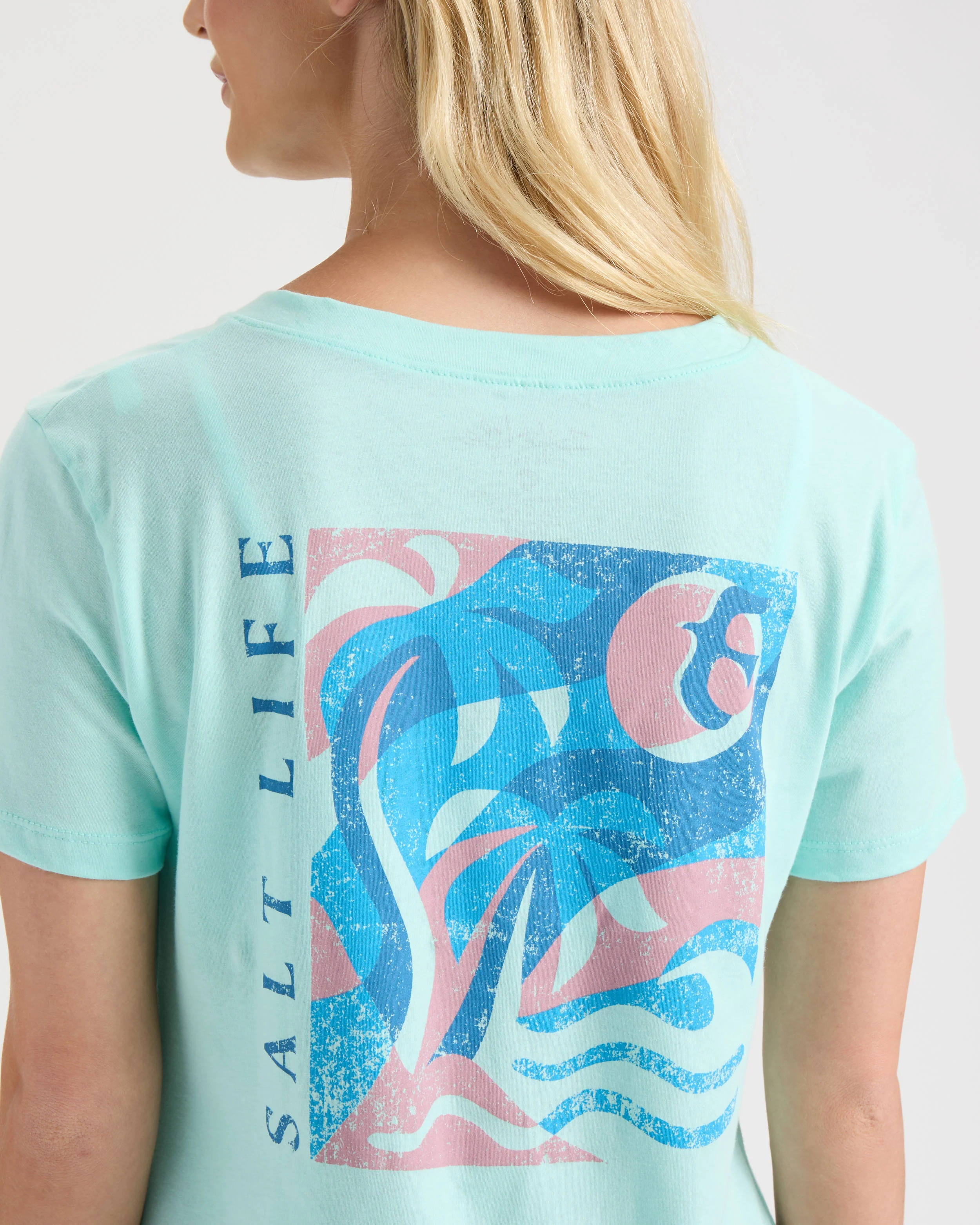 Women's Tropic Sway Short Sleeve Shirt - Image 5