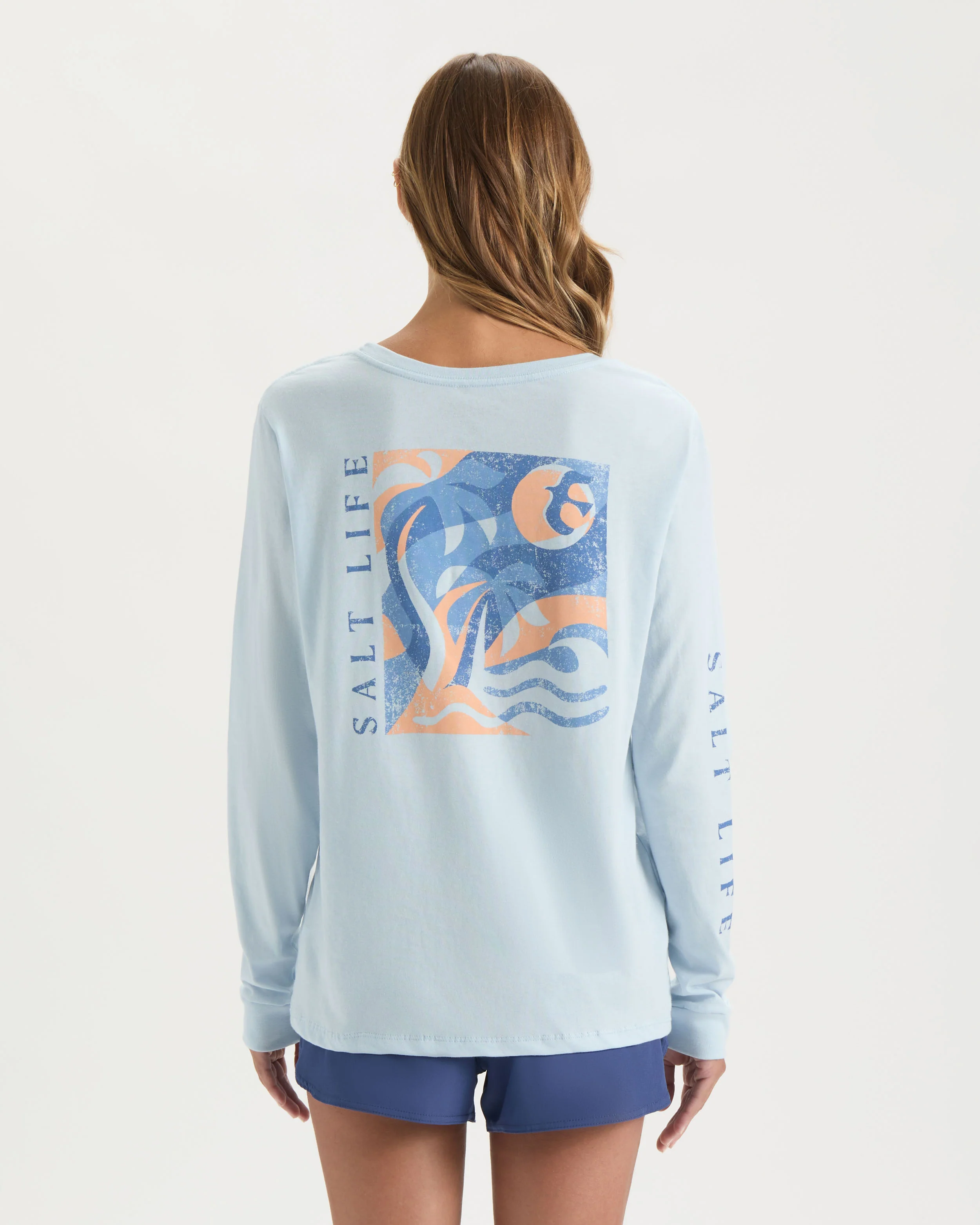 Women’s Tropic Sway Long Sleeve Shirt - Image 4