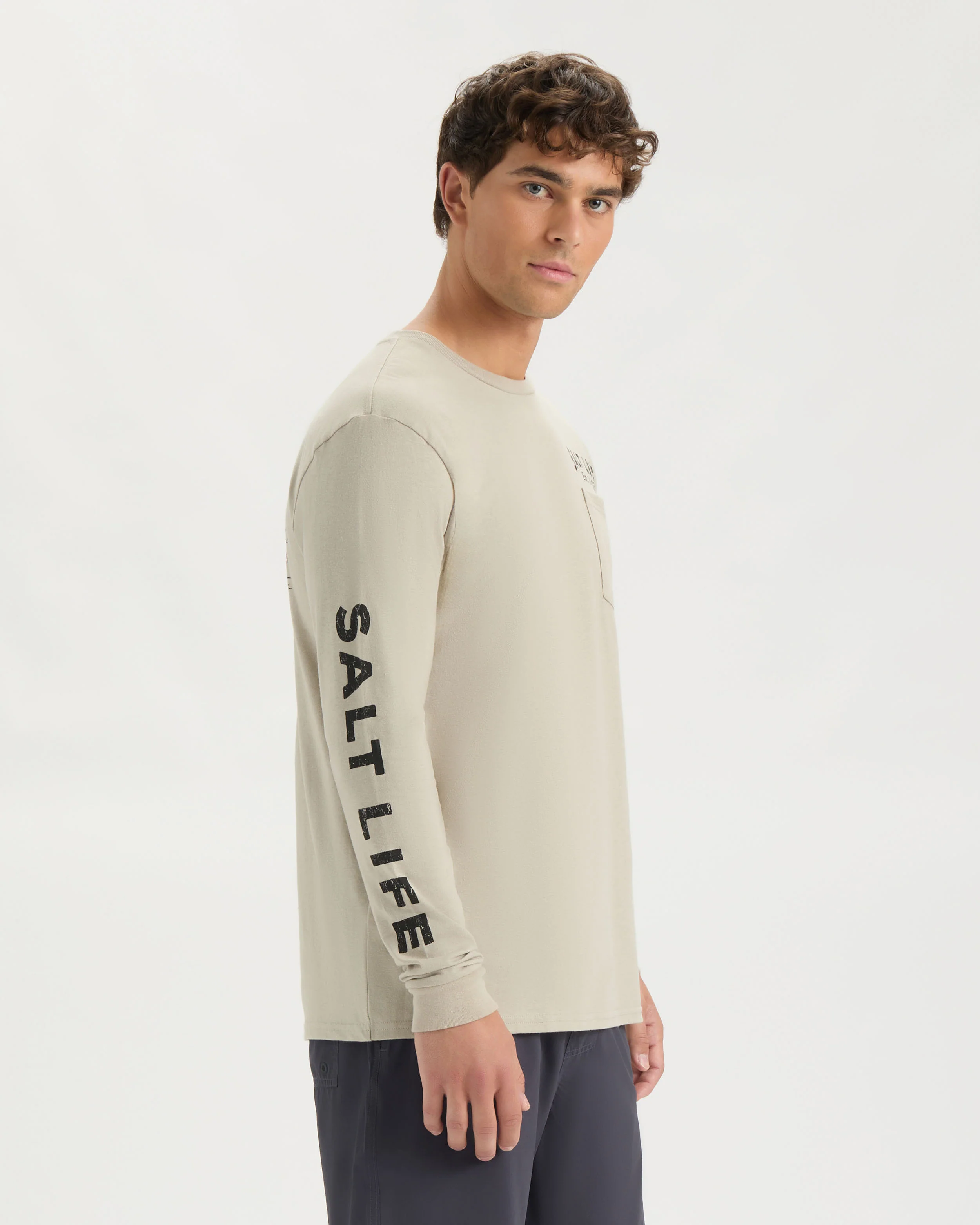 Men’s Truck and Tail Long Sleeve Shirt - Image 3