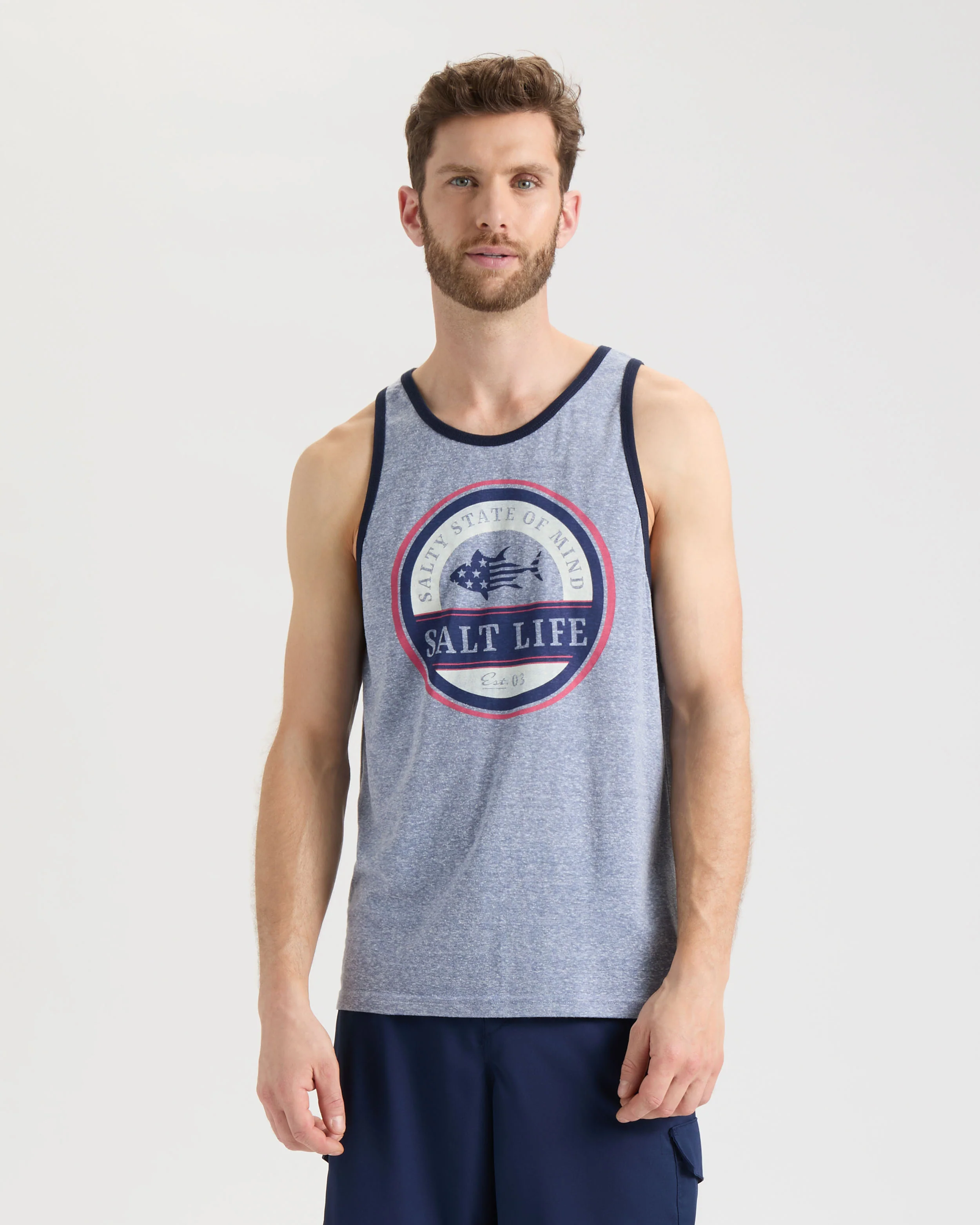 Men's Tuna Nation Tank Top - Image 2