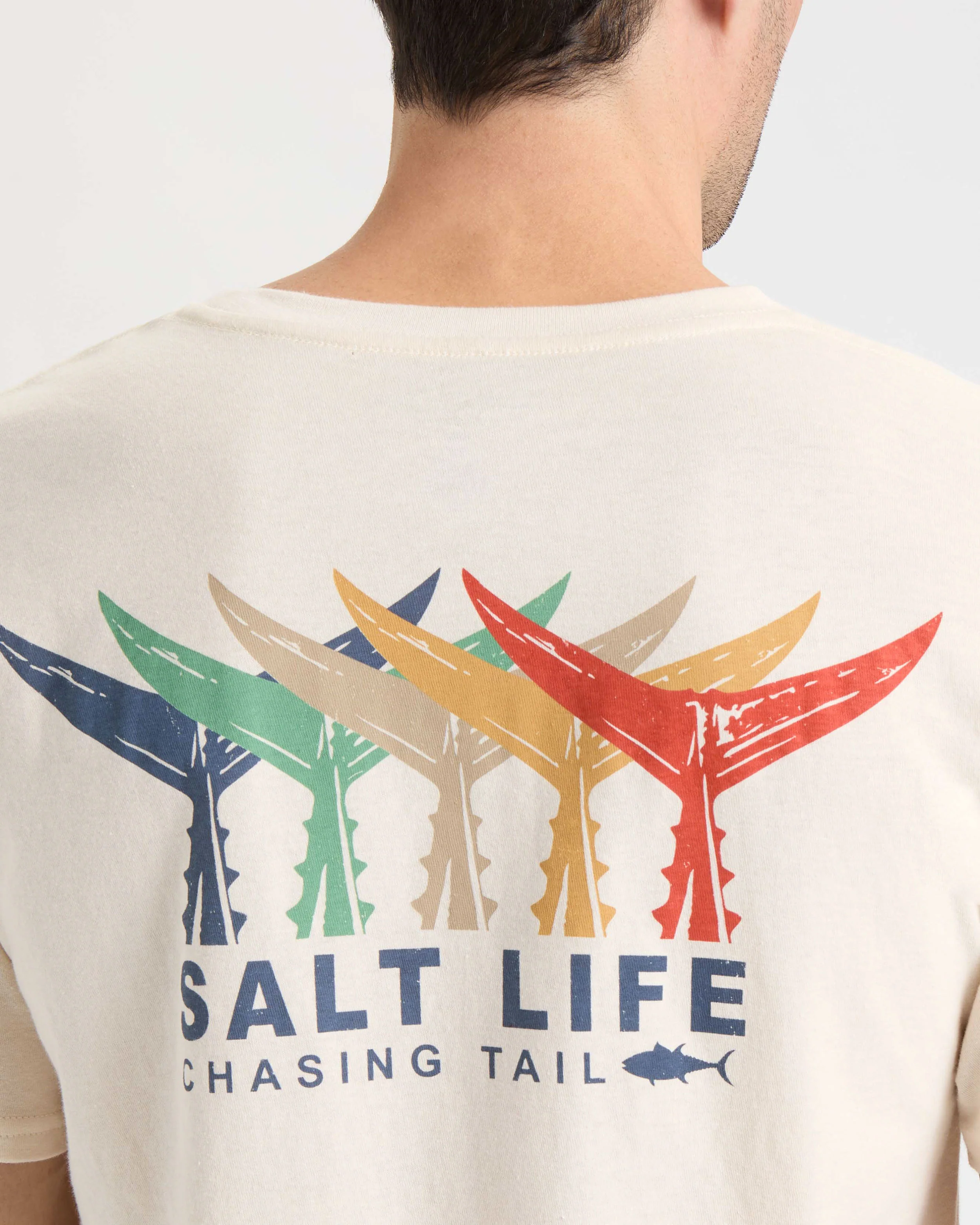 Men's Tuna Tails Short Sleeve Shirt - Image 6