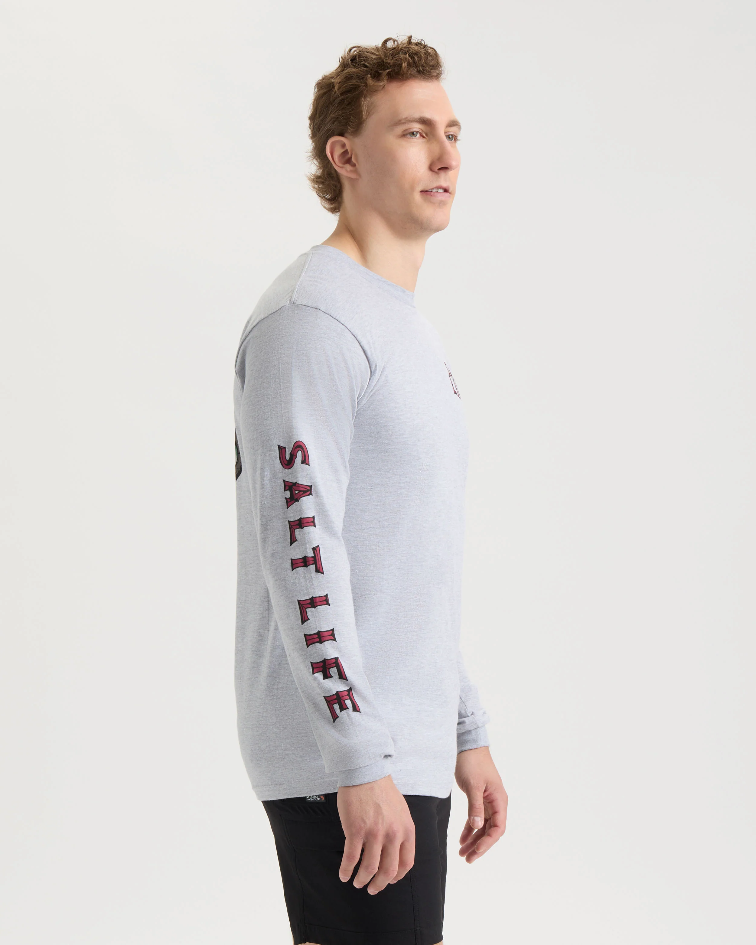 Men's Underwater Alien Long Sleeve Shirt - Image 4