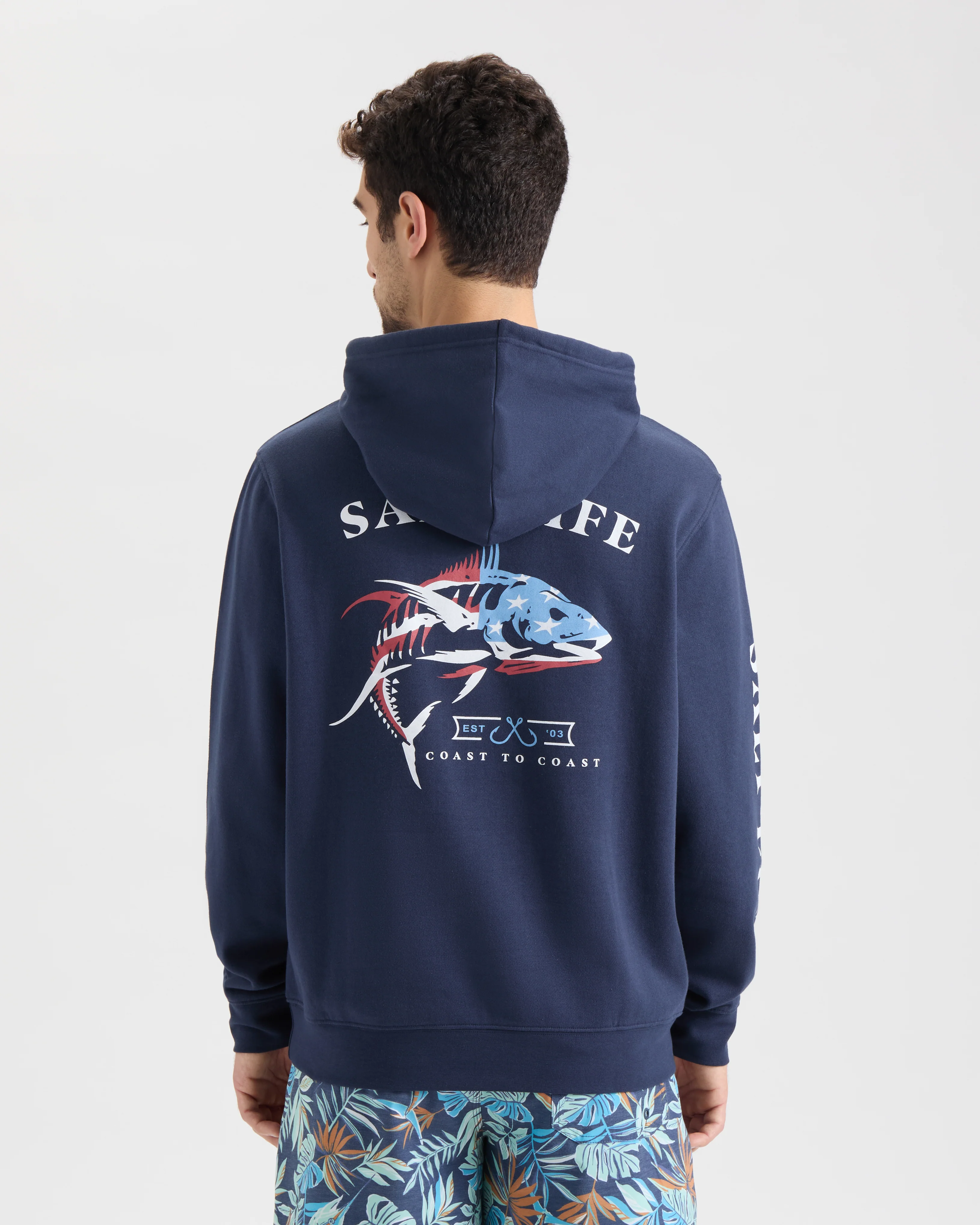 Men’s United We Fish Hoodie - Image 4