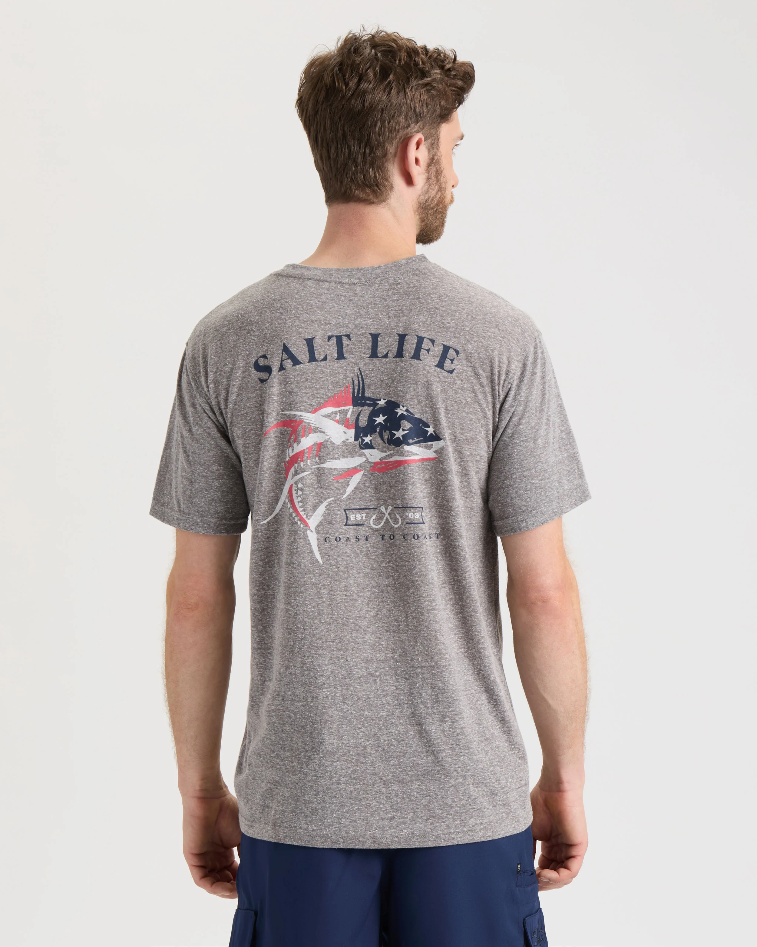 Men's United We Fish Short Sleeve Shirt - Image 4