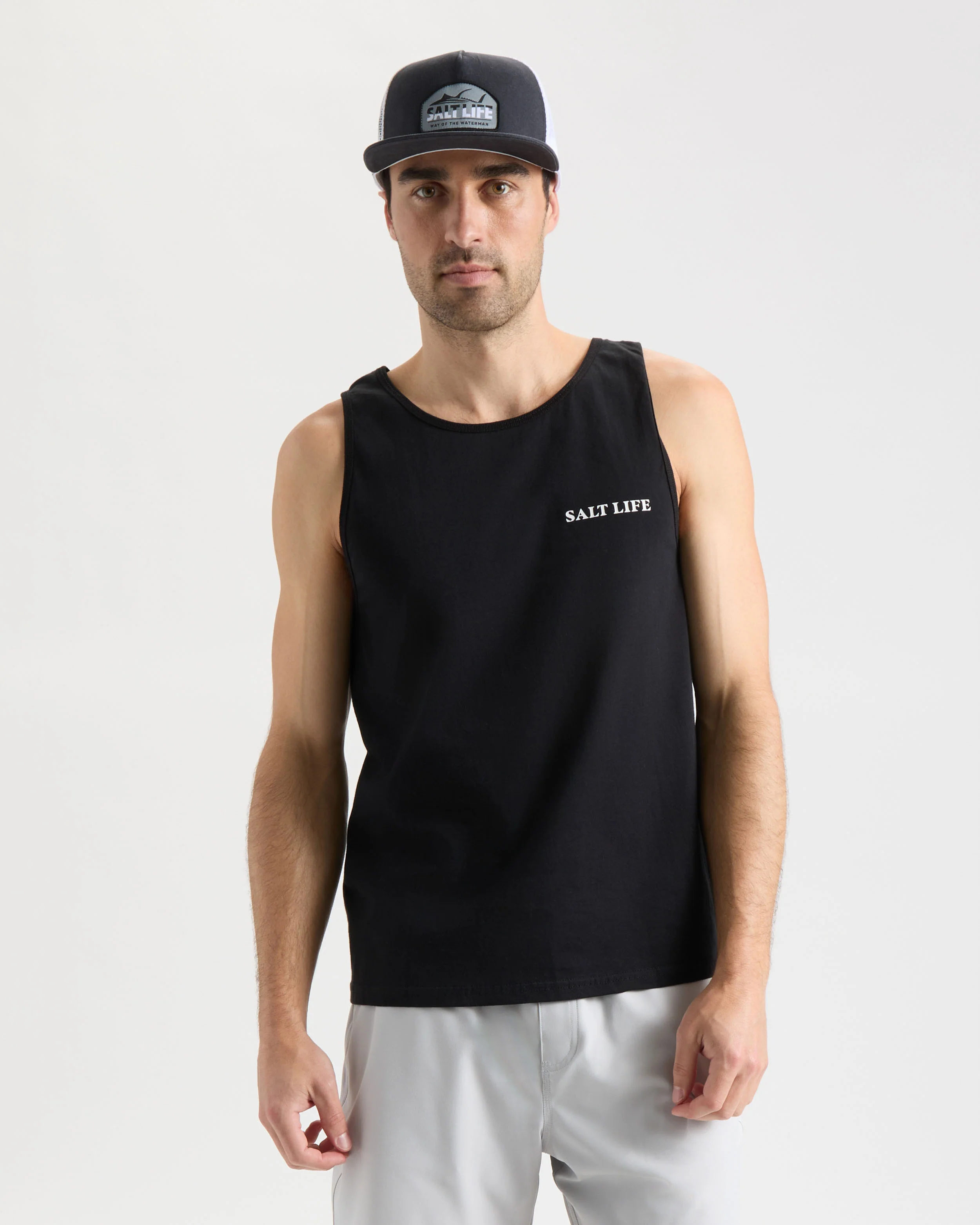 Men's United We Fish Tank Top - Image 3