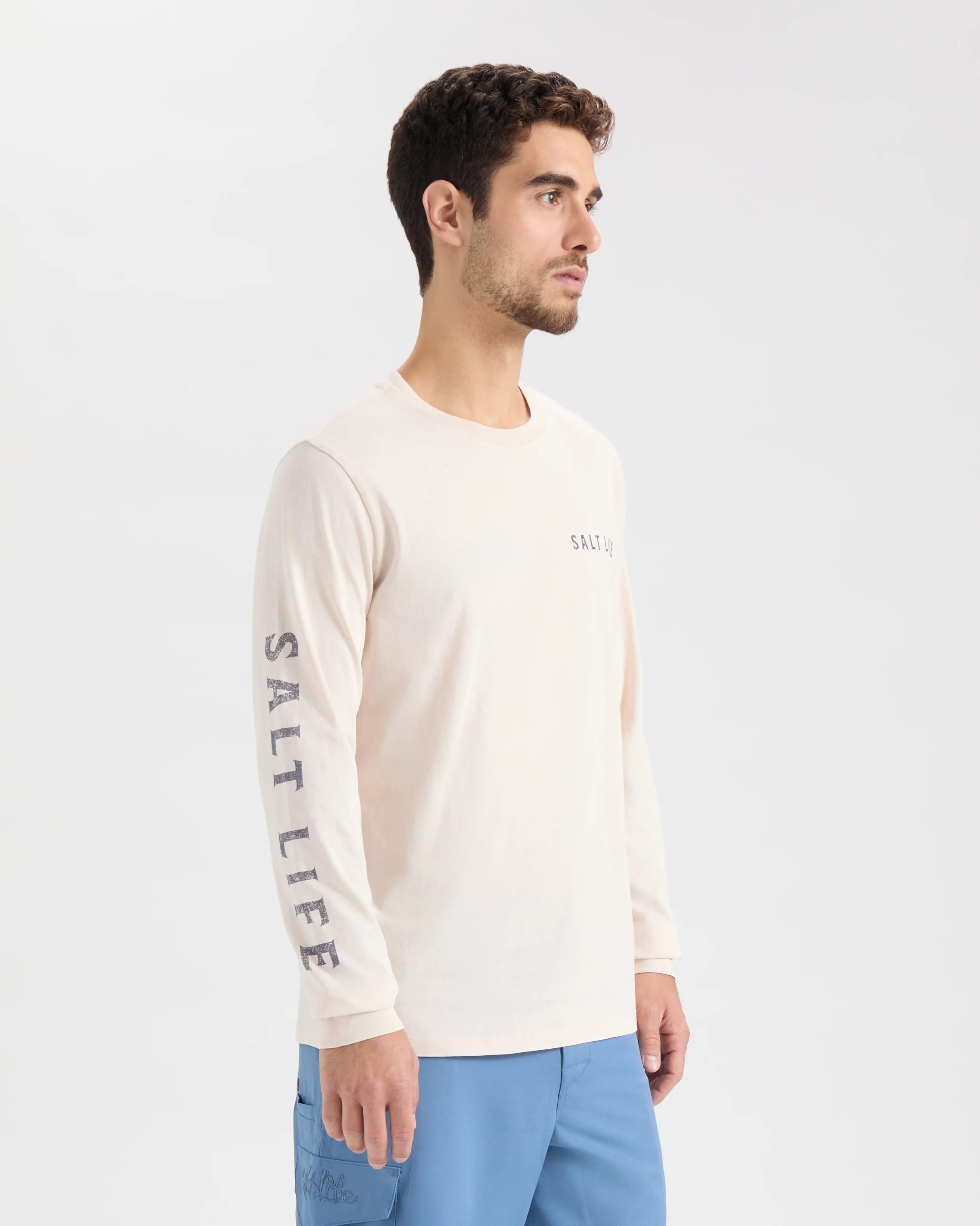 Men’s Wake and Bait Boating Long Sleeve Shirt - Image 3