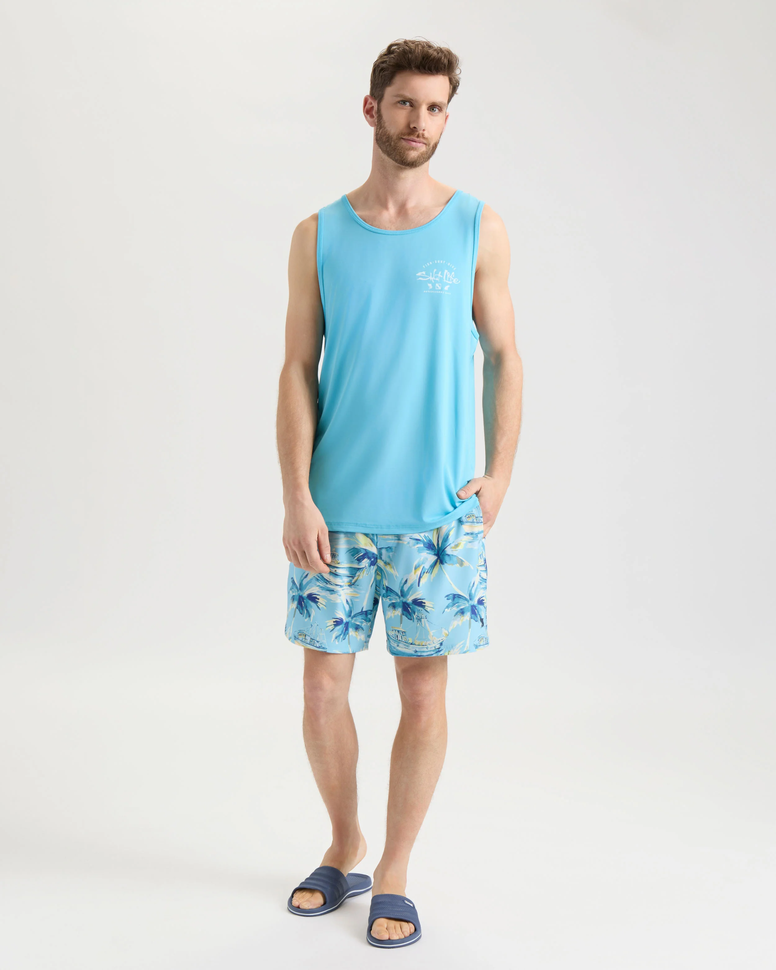 Men's Waterman Trifecta SLX Performance Tank Top - Image 6