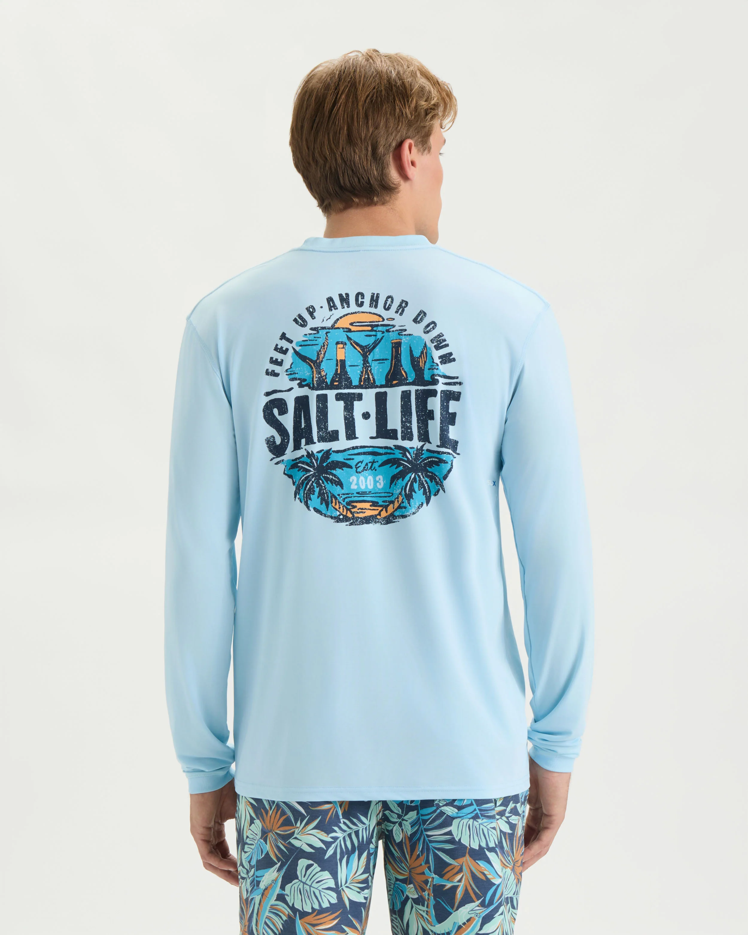 Men’s Weekend Forecast SLX Performance Long Sleeve Shirt - Image 4