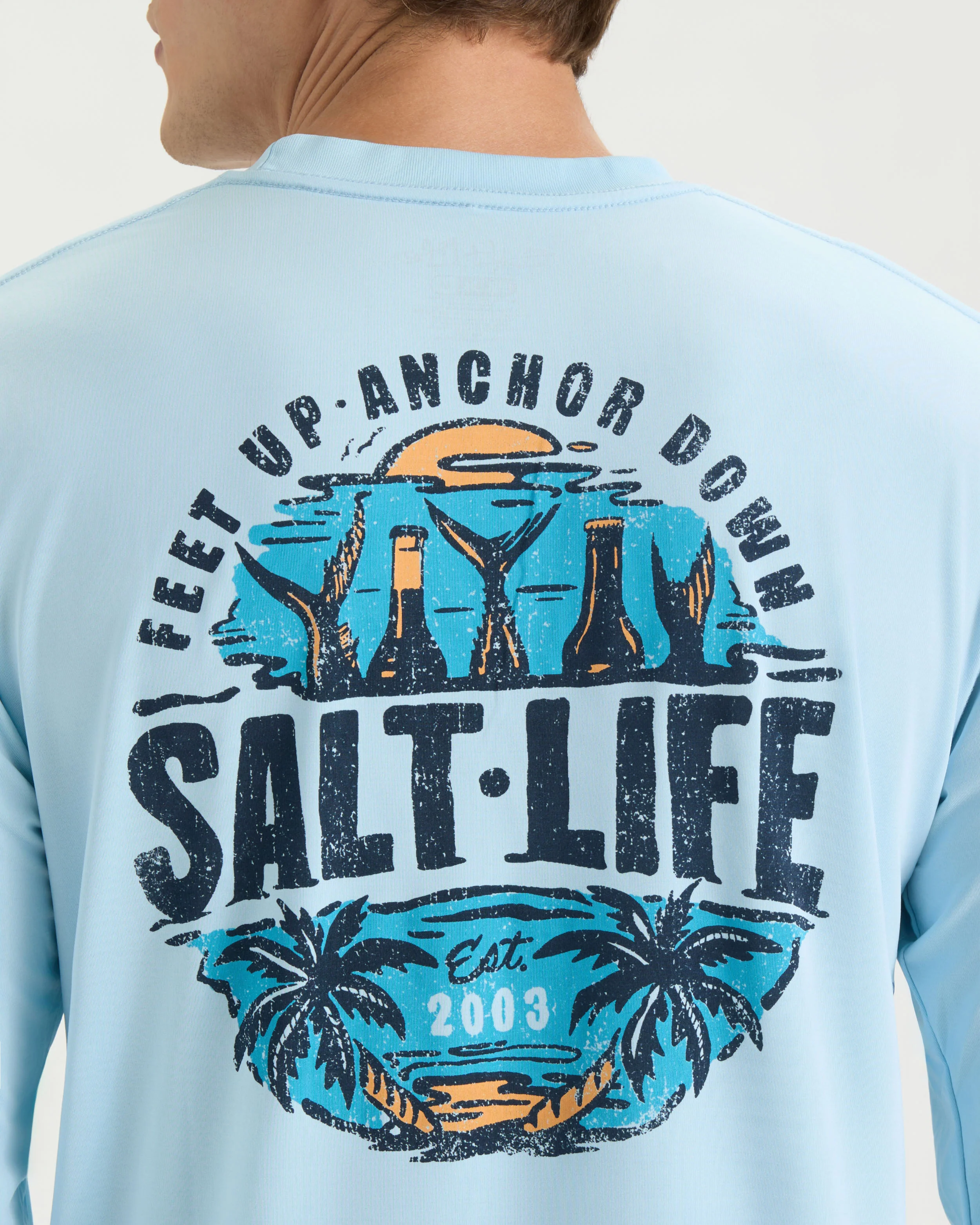 Men’s Weekend Forecast SLX Performance Long Sleeve Shirt - Image 5