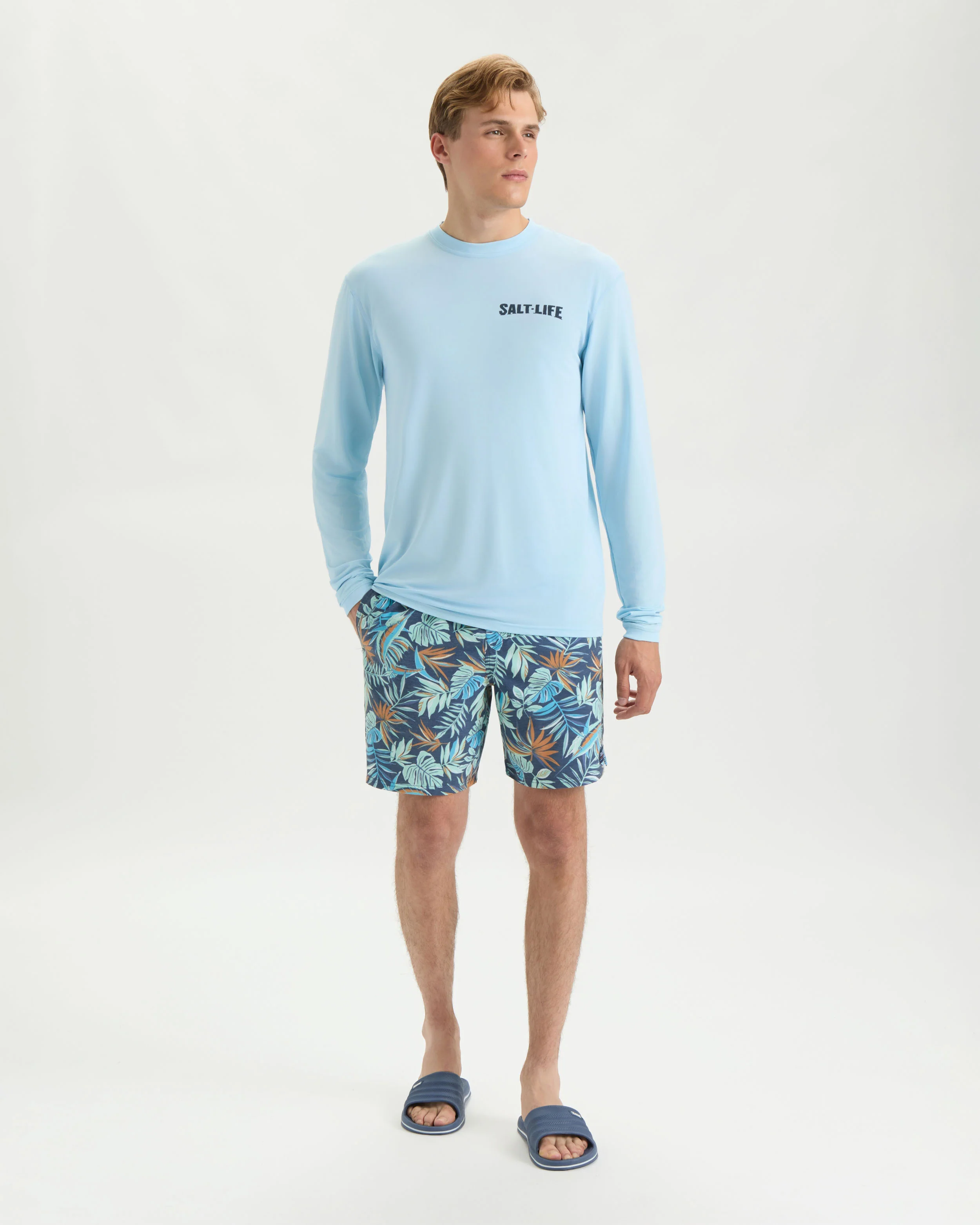 Men’s Weekend Forecast SLX Performance Long Sleeve Shirt - Image 6